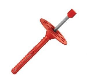 Дюбель для теплоизоляции с металлическим гвоздем Tech-Krep IZL-T 10х180 мм (500 шт/уп)