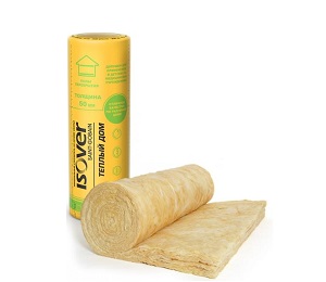 Утеплитель ISOVER Теплый Дом Твин (мини) 50х610х8200мм рулон (2шт в рул/10м2/0,5м3)