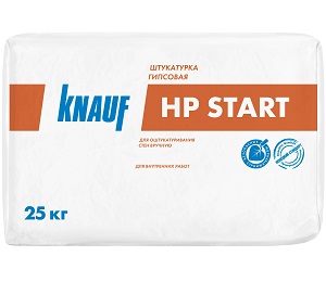 Штукатурка гипсовая Knauf HP-Start, 25 кг