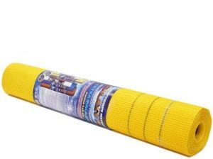 Сетка стеклоткан. фасадная яч. 5х5 160гр/м2 (1х50м) Суффикс (зеленая этикетка)  синяя