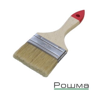 Кисть плоская РОШМА СТАНДАРТ 3,0 / 75мм, натуральный ворс