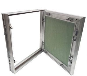 Люк ревизионный под ГКЛ Knauf 200х200 мм