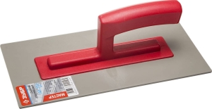 ЗУБР 140х280 мм, толщина 3 мм, ударопрочная, пластиковая, Штукатурная гладилка, МАСТЕР (0814)