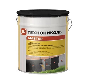 Мастика гидроизоляционная Технониколь AquaMast для фундамента, 18 кг