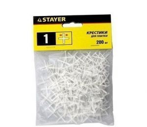 Крестики для кафеля Stayer, 1 мм