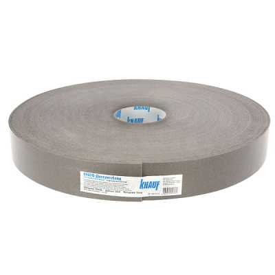 Лента уплотнительная Knauf Дихтунгсбанд, 70 мм х 30 м (серый)