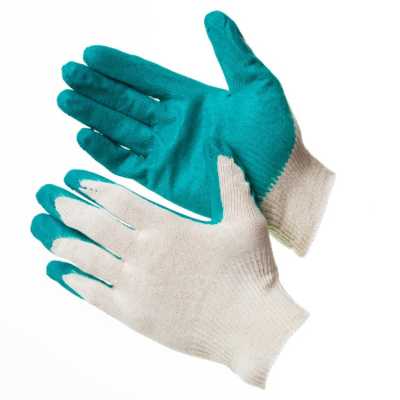 Перчатки х/б с 2-м латексным покрытием  Аленка Перчатки х/б с 2-м латексным покрытием  Аленка